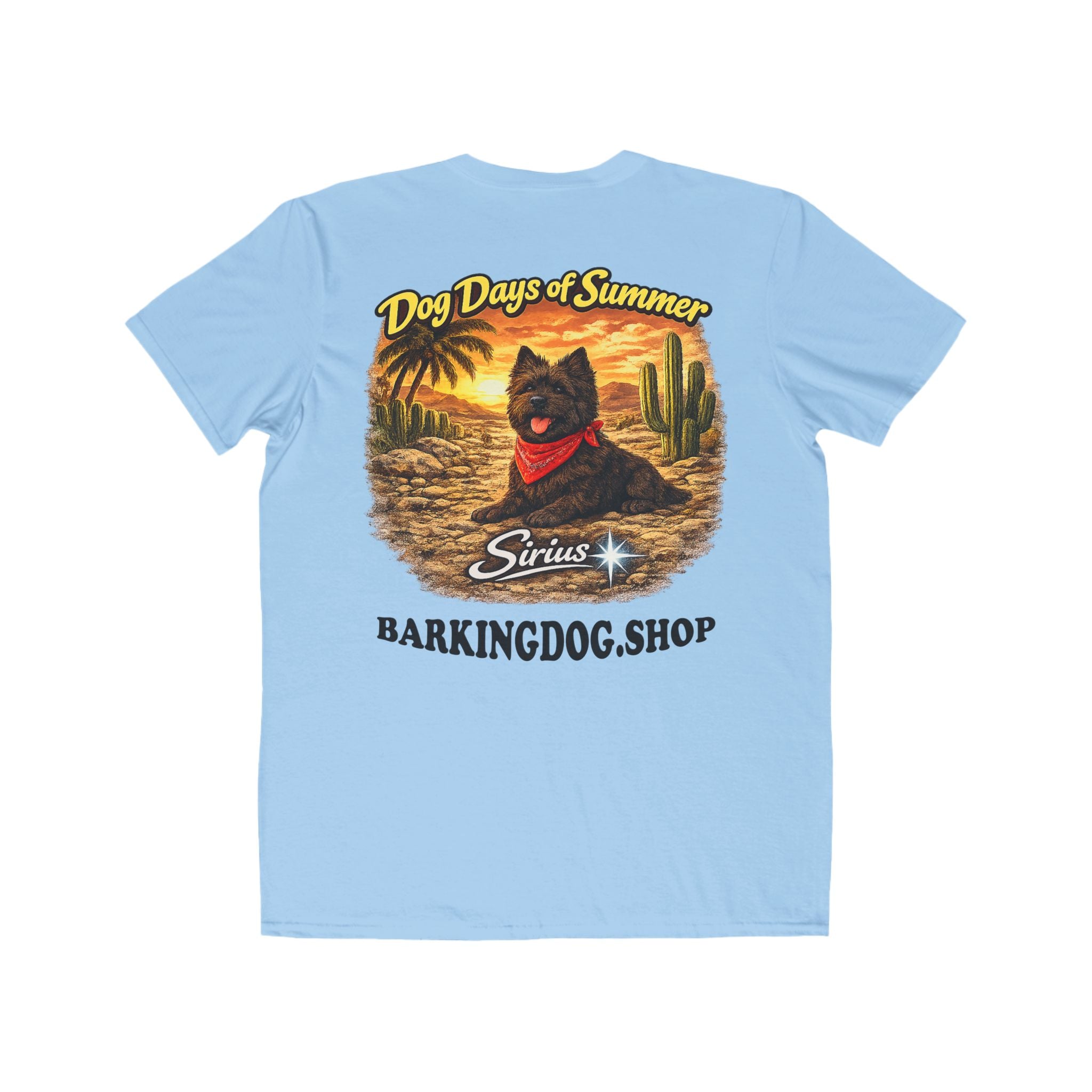 Cairn Terrier Cactus T-Shirt Wag On™ Dog Days of Summer