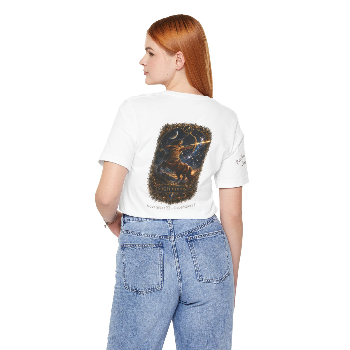 Sagittarius Zodiac T‑Shirt — Centaur Archer Graphic Tee