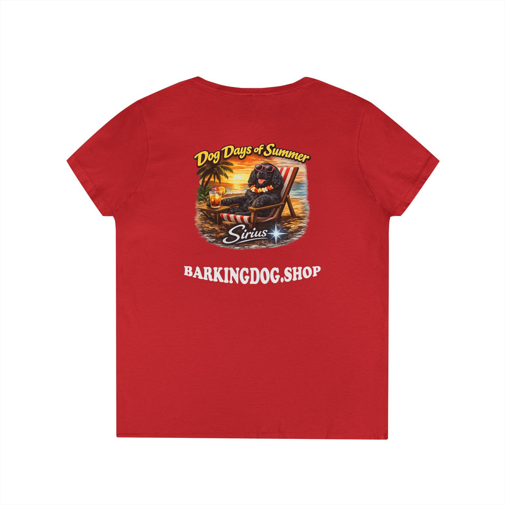 Cocker Spaniel Dog Beach Chair T-Shirt Wag On™ Dog Days of Summer