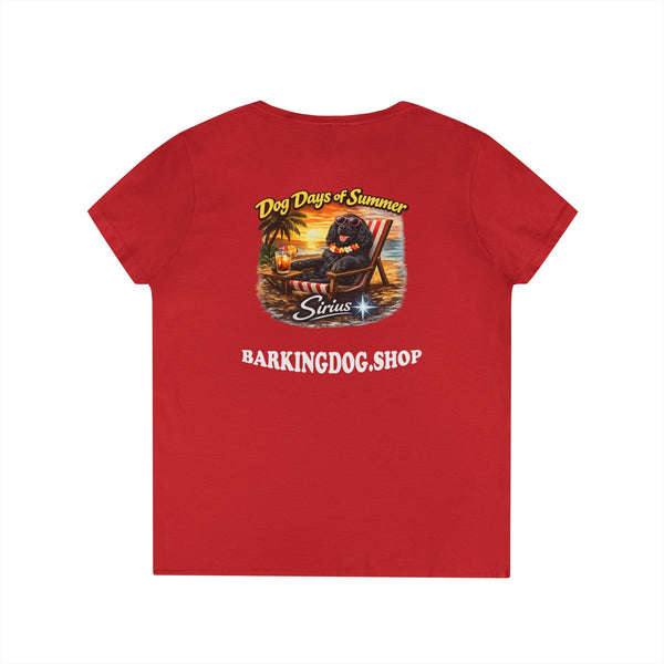 Cocker Spaniel Dog Beach Chair T-Shirt Wag On™ Dog Days of Summer