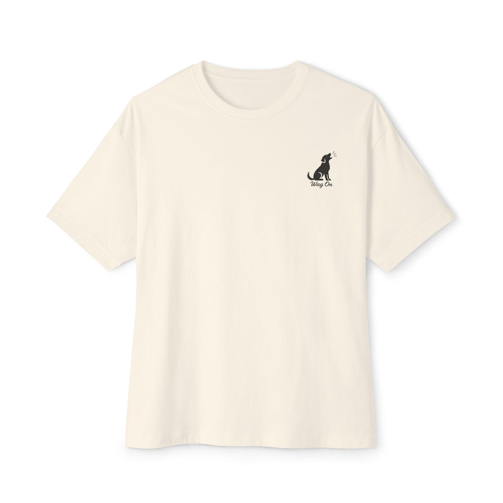 Boxy Tee Wag On Barking Dog Shop Logo