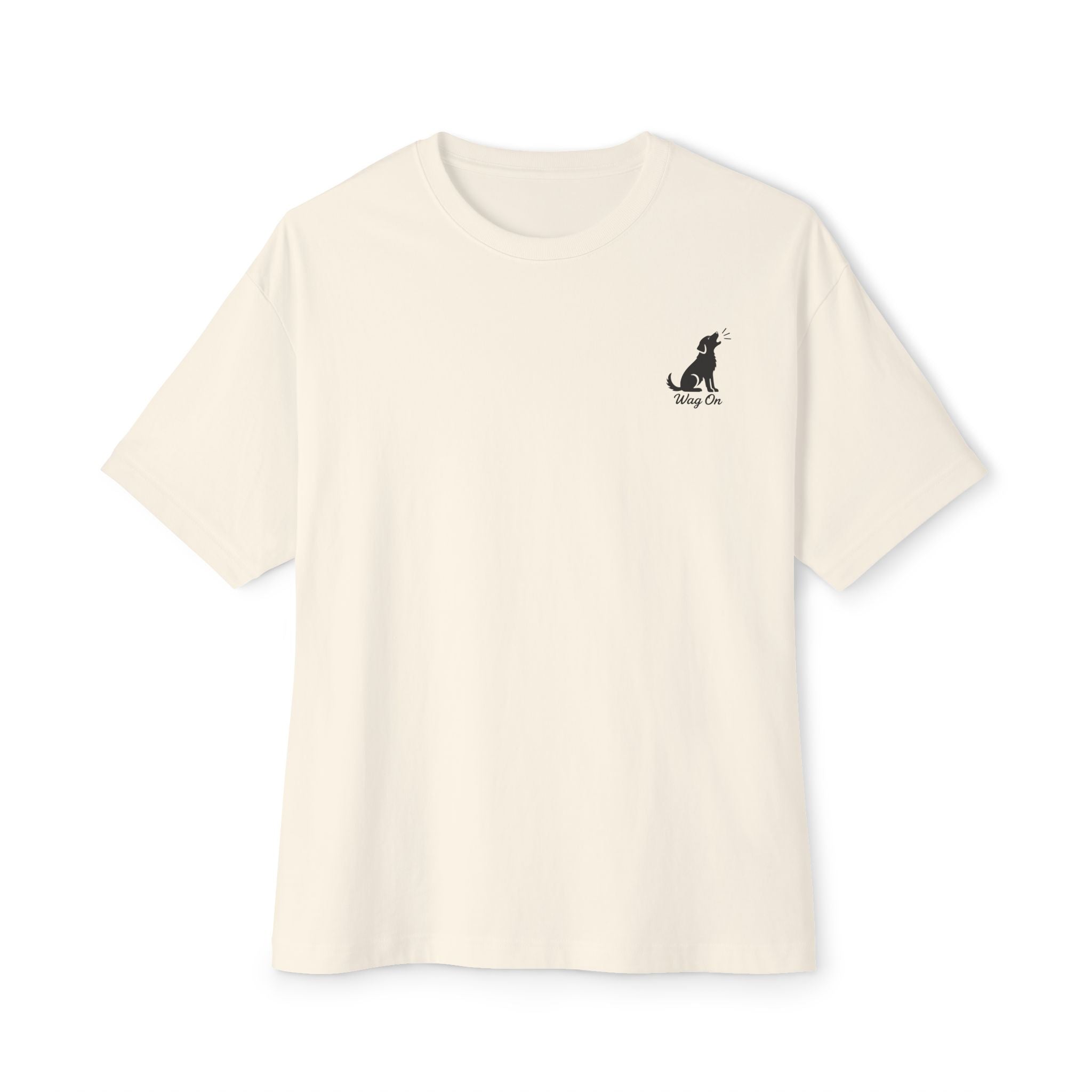 Boxy Tee Wag On Barking Dog Shop Logo