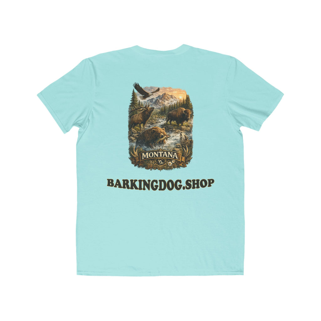 Montana Wilderness Western Graphic Men's T-Shirt