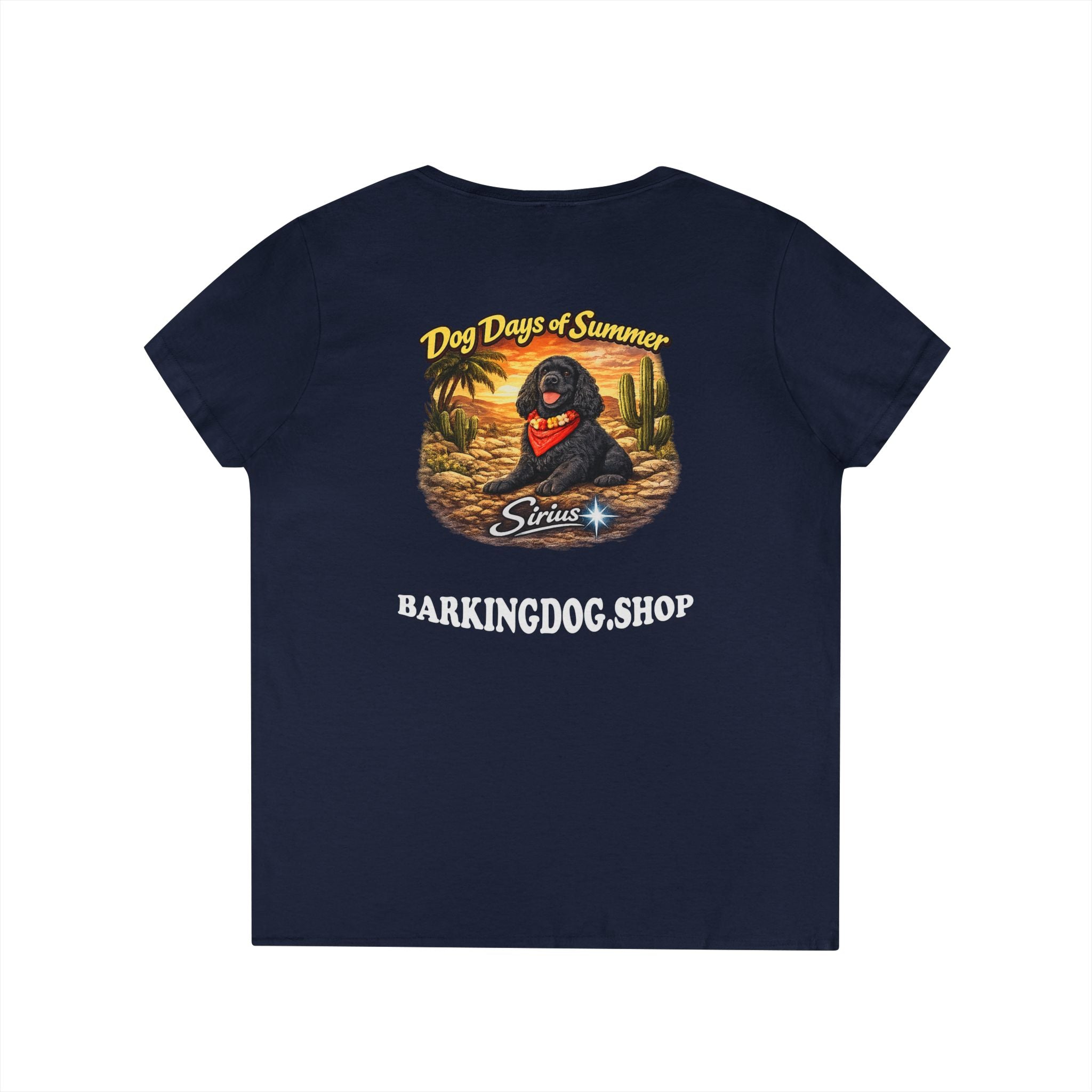 Cocker Spaniel Dog Cactus T-Shirt Wag On™ Dog Days of Summer