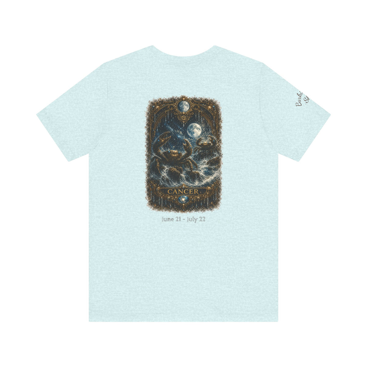 Cancer Zodiac T-Shirt — Crab Constellation Graphic Tee