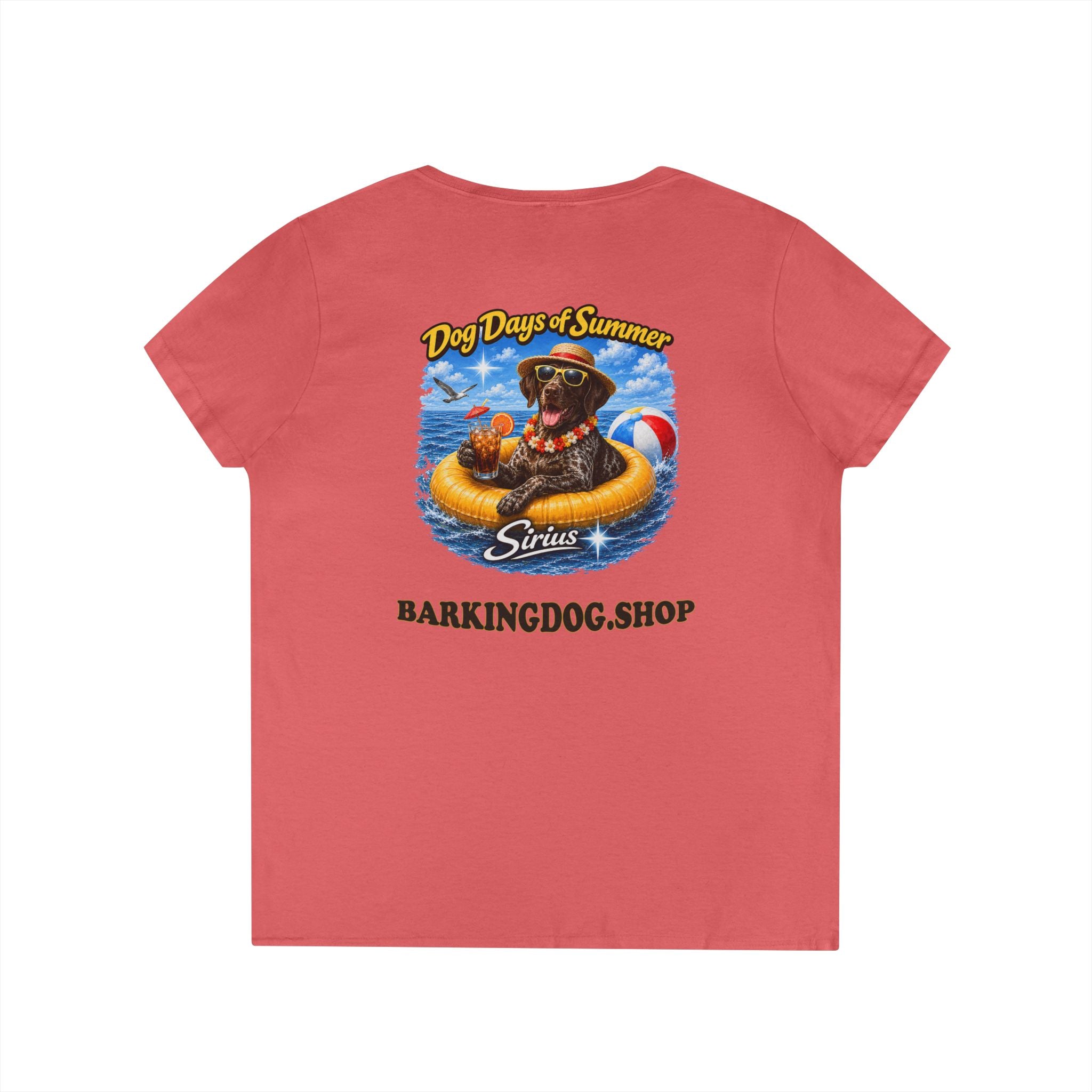 German Shorthair Pointer Inner Tube T-Shirt Wag On™ Dog Days of Summer
