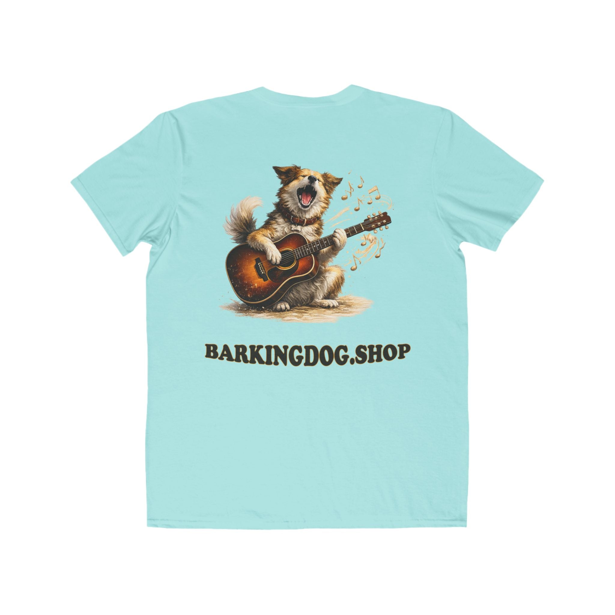 Guitar Dog Music' Graphic  Men's T-Shirt