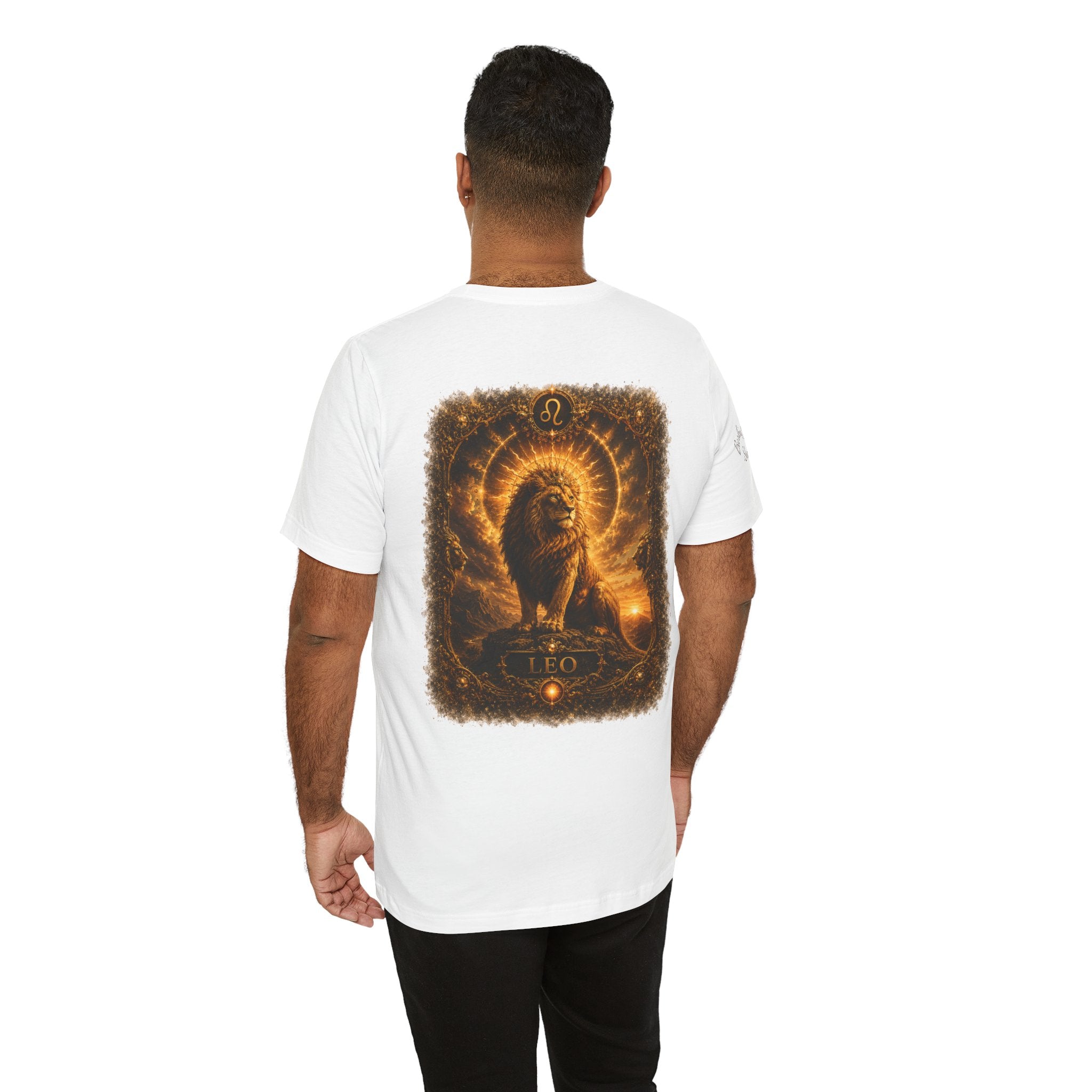 Leo Zodiac Lion T‑Shirt — Astrology Graphic Tee