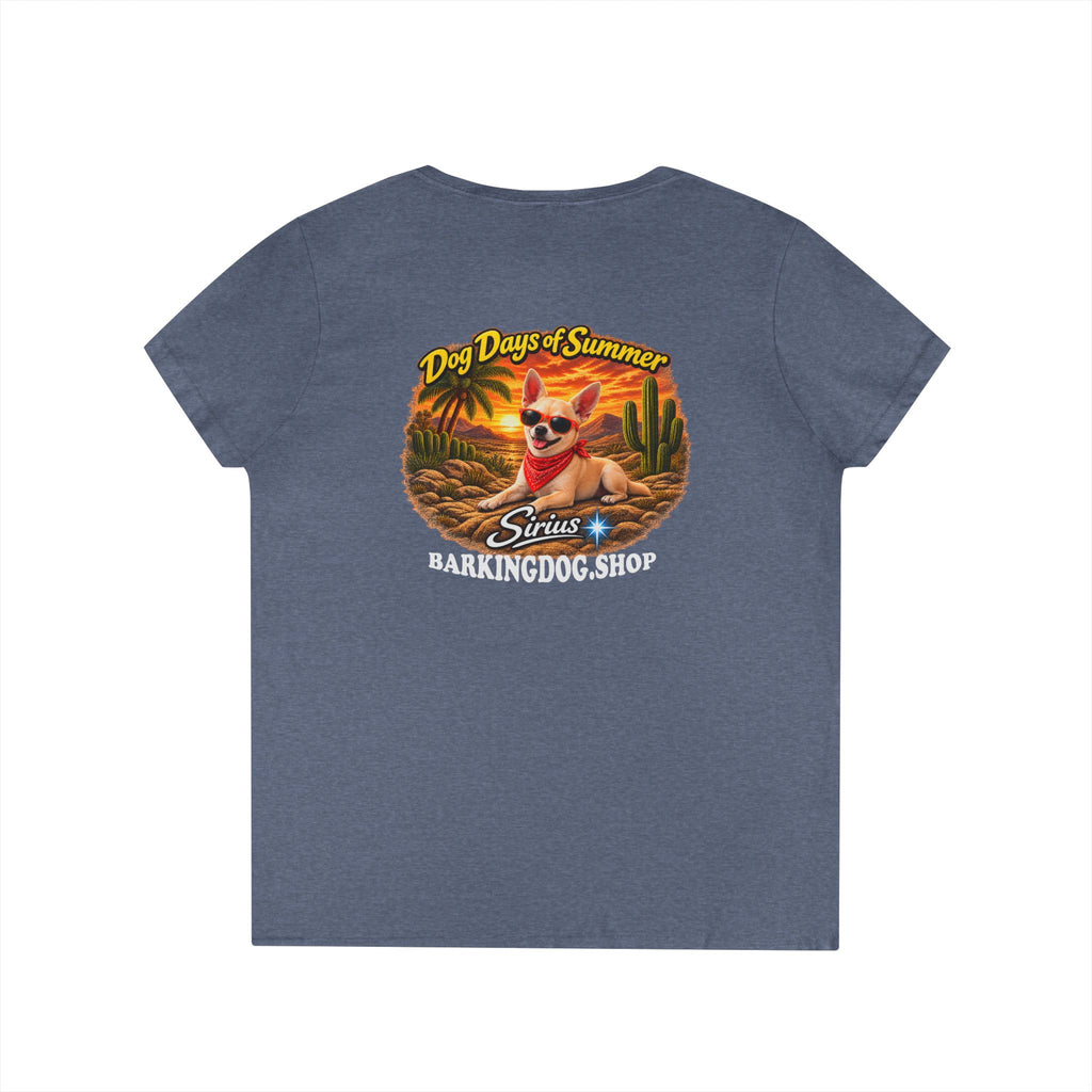 Chihuahua Cactus T Shirt Dog Days Of Summer Beach Dog Lover Graphic Tee Wag On BarkingDog Shop
