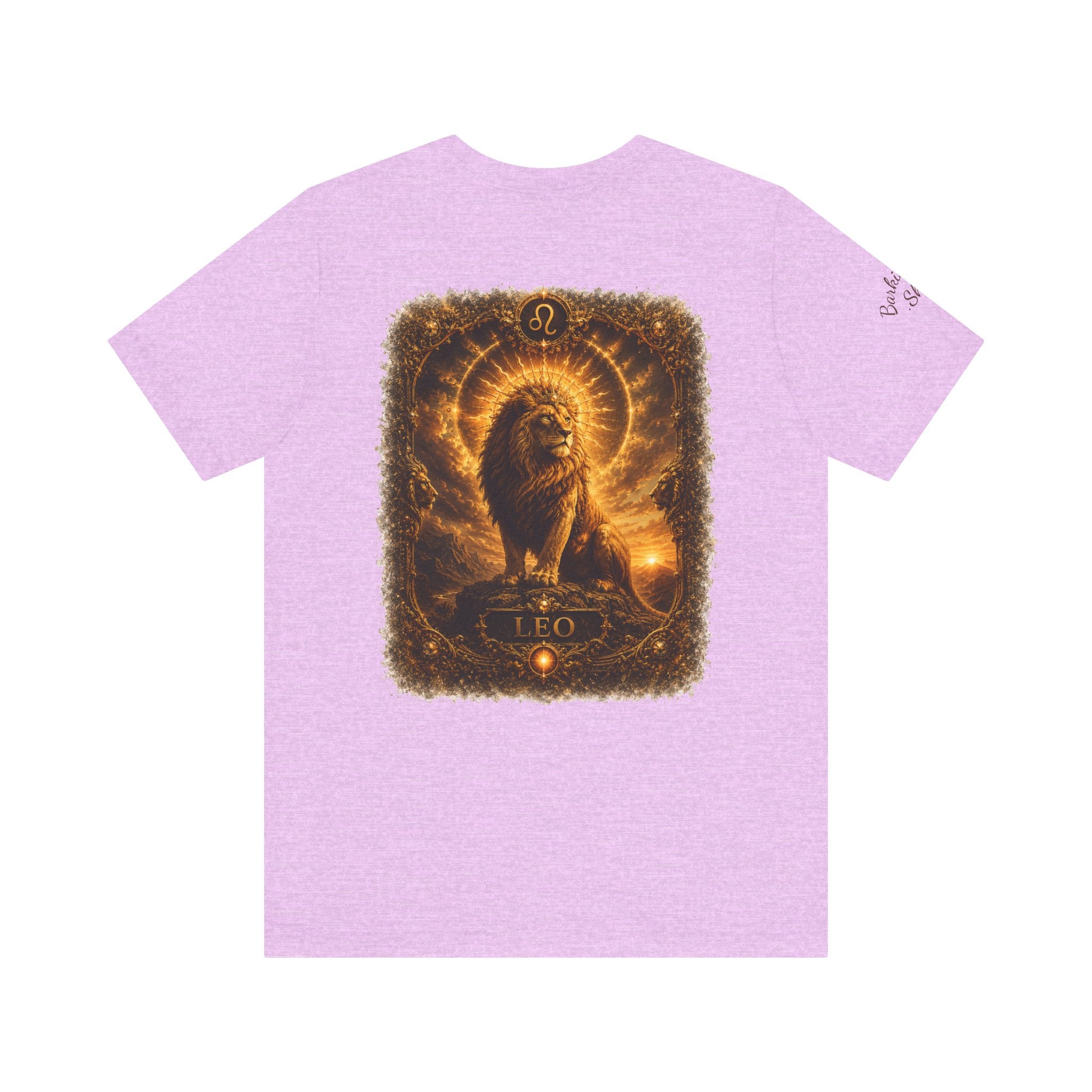 Leo Zodiac Lion T‑Shirt — Astrology Graphic Tee