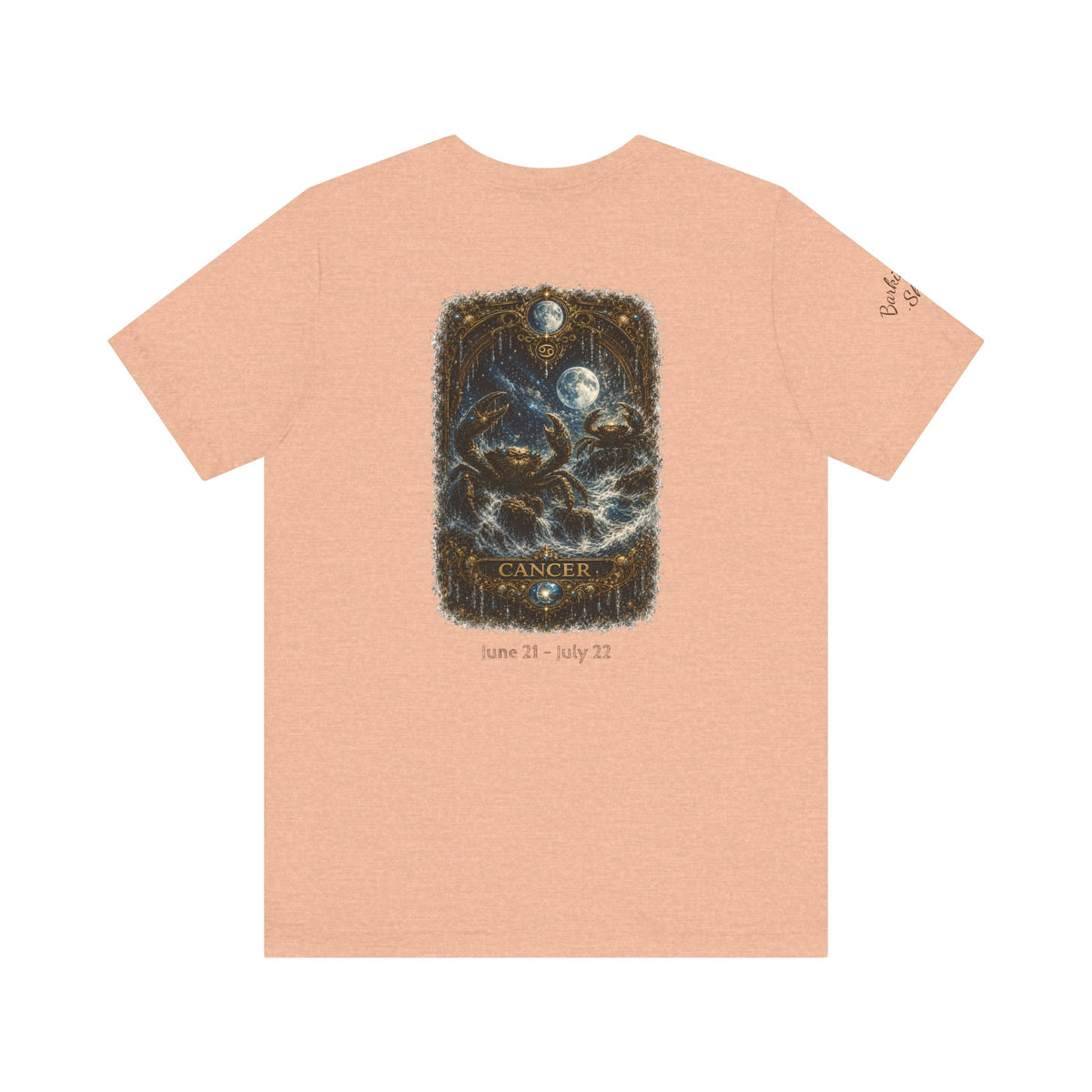Cancer Zodiac T-Shirt — Crab Constellation Graphic Tee