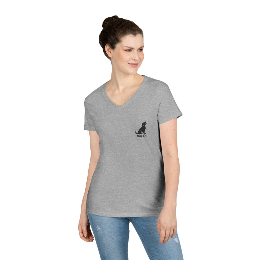 German Shorthair Pointer Surfboard T-Shirt Wag On™ Dog Days of Summer