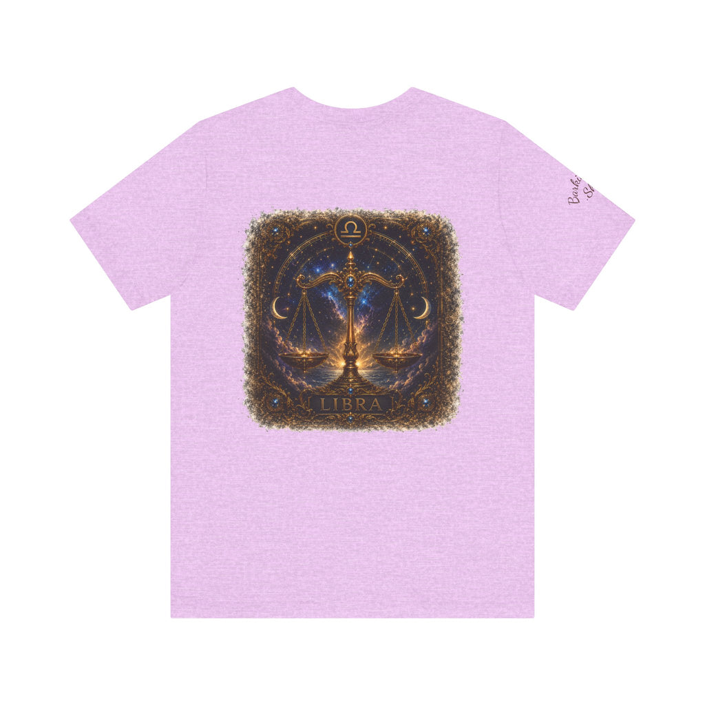 Libra Zodiac T-Shirt — Astrological Scales Graphic Tee