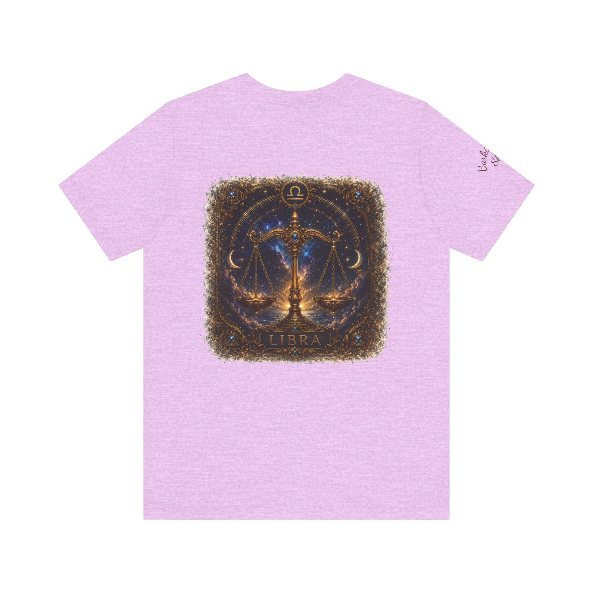 Libra Zodiac T-Shirt — Astrological Scales Graphic Tee