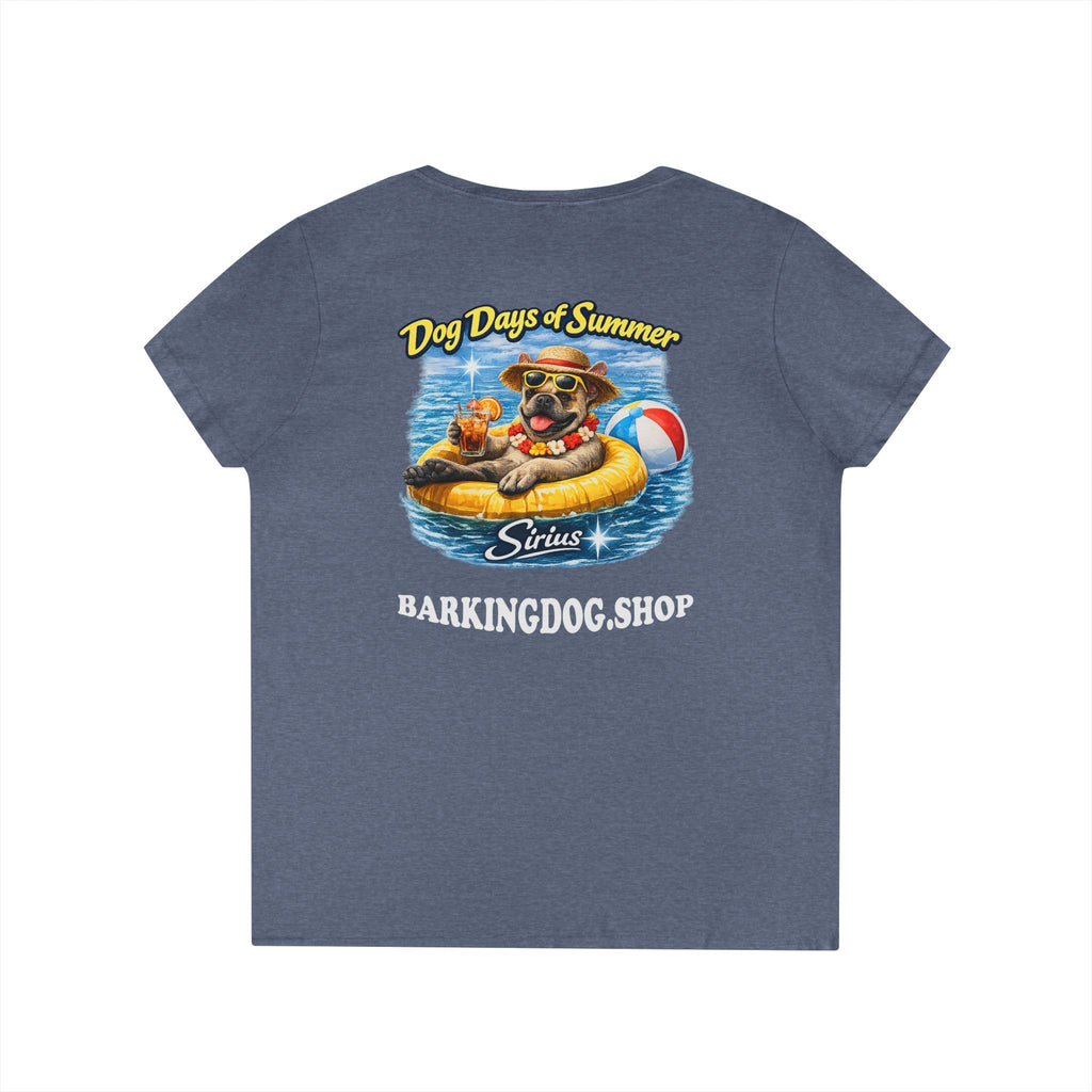 French Bull Dog Inner Tube T-Shirt Wag On™ Dog Days of Summer